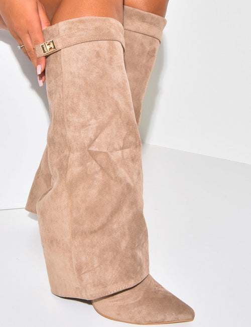 Sancarat Khaki Boots