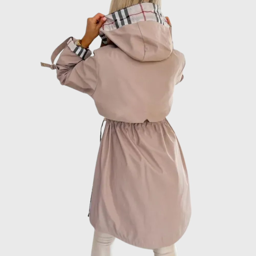 Aurélie | Manteau Femme avec Fermeture Frontale