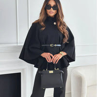 Rose - Veste papillon chic avec ceinture